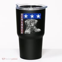Remember Veteran Combat Boots Tumbler thumb 0