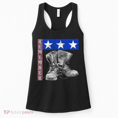 Remember Veteran Combat Boots Women's Tank Top