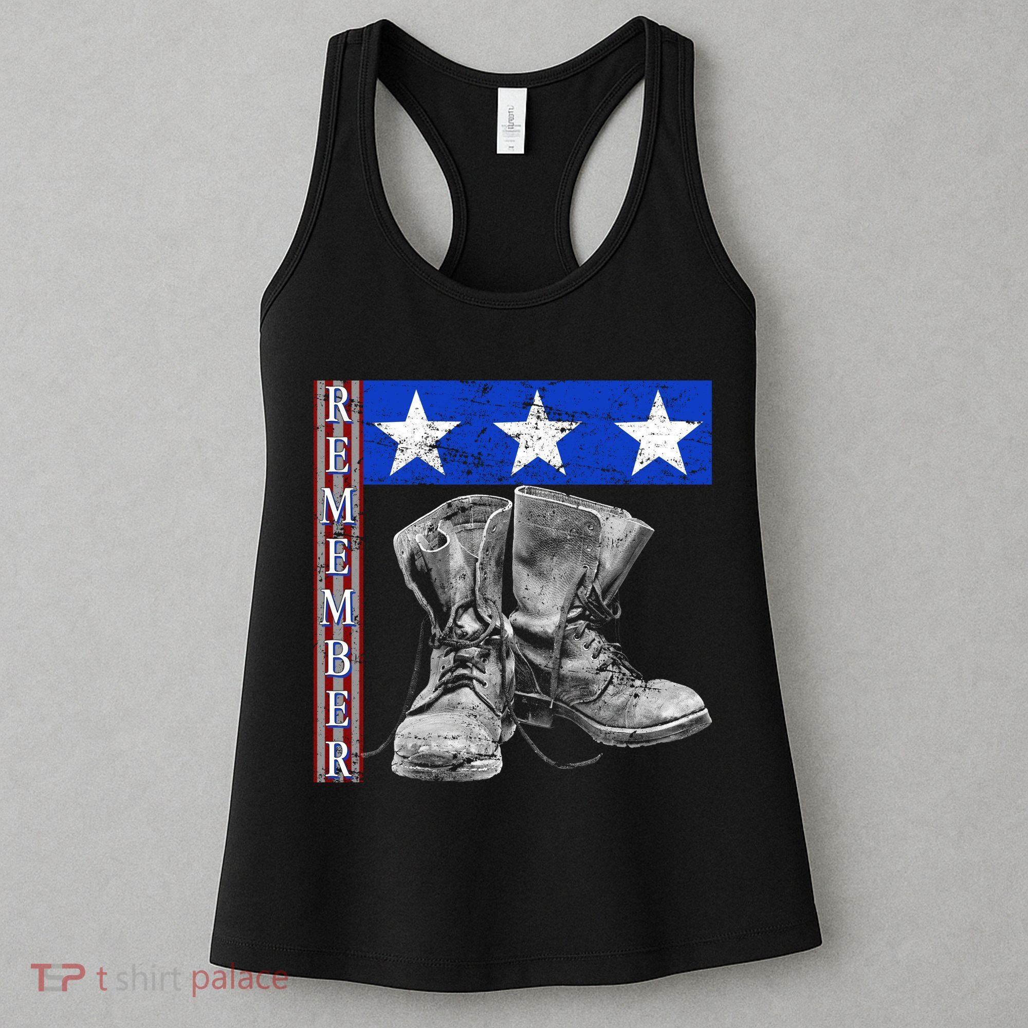 Remember Veteran Combat Boots Women's Tank Top