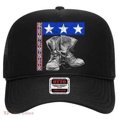 Remember Veteran Combat Boots Hat