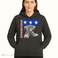 Remember Veteran Combat Boots Hoodie thumb 5
