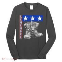 Remember Veteran Combat Boots Long Sleeve Shirt thumb 0