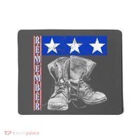 Remember Veteran Combat Boots Mousepad thumb 0