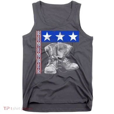 Remember Veteran Combat Boots Tank Top