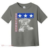 Remember Veteran Combat Boots Toddler T-Shirt thumb 0