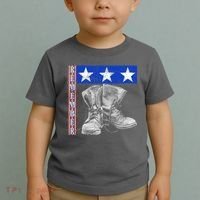 Remember Veteran Combat Boots Toddler T-Shirt thumb 2
