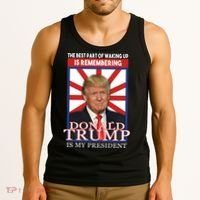 Remembering Donald Trump Is My President Tank Top thumb 3