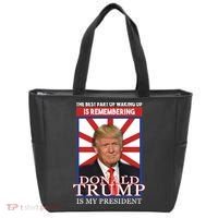 Remembering Donald Trump Is My President Tote Bag thumb 0