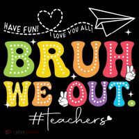 Retro End Of School Year Teacher Summer Bruh We Out Coffee Mug thumb 5
