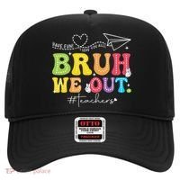 Retro End Of School Year Teacher Summer Bruh We Out Hat thumb 0
