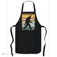 Retro Easter Outfit Pajamas Bigfoot Sasquatch Easter Gift Apron thumb 0