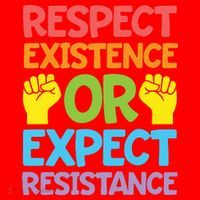 Respect Existence Or Expect Resistance Santa Hat thumb 1