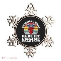 Rebuilt Engine Open Heart Surgery Recovery Survivor Men Gift Ornament thumb 0