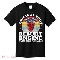 Rebuilt Engine Open Heart Surgery Recovery Survivor Men Gift Kids T-Shirt thumb 0