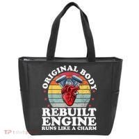 Rebuilt Engine Open Heart Surgery Recovery Survivor Men Gift Tote Bag thumb 0