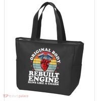 Rebuilt Engine Open Heart Surgery Recovery Survivor Men Gift Tote Bag thumb 3