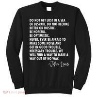 Rep John Lewis Quote RIP Tribute Sweatshirt thumb 0