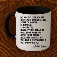 Rep John Lewis Quote RIP Tribute Coffee Mug thumb 2
