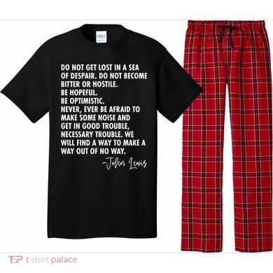 Rep John Lewis Quote RIP Tribute Pajama Set