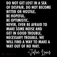 Rep John Lewis Quote RIP Tribute Polo thumb 3