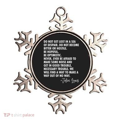 Rep John Lewis Quote RIP Tribute Ornament
