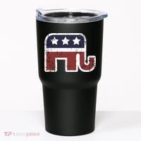 Republican Elephant Political Party Tumbler thumb 0
