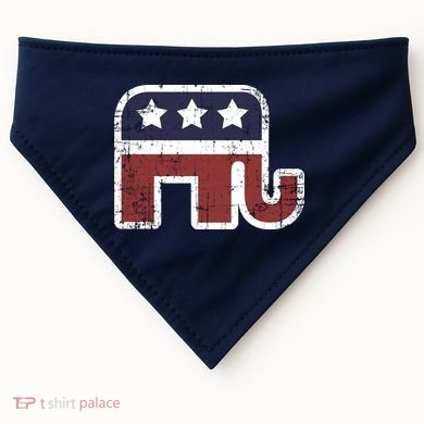 Republican Elephant Political Party USA-Made Doggie Bandana