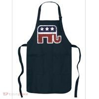 Republican Elephant Political Party Apron thumb 0