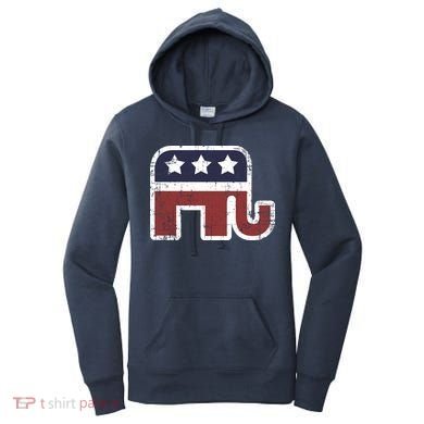 Republican Elephant Political Party Women's Hoodie