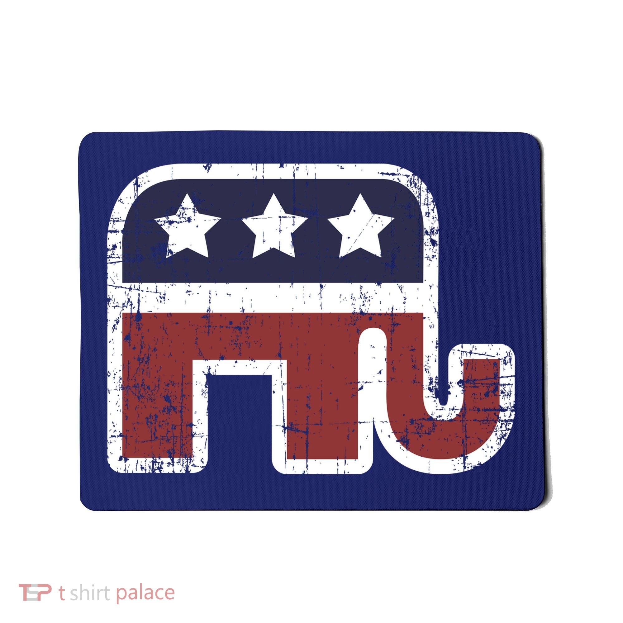 Republican Elephant Political Party Mousepad