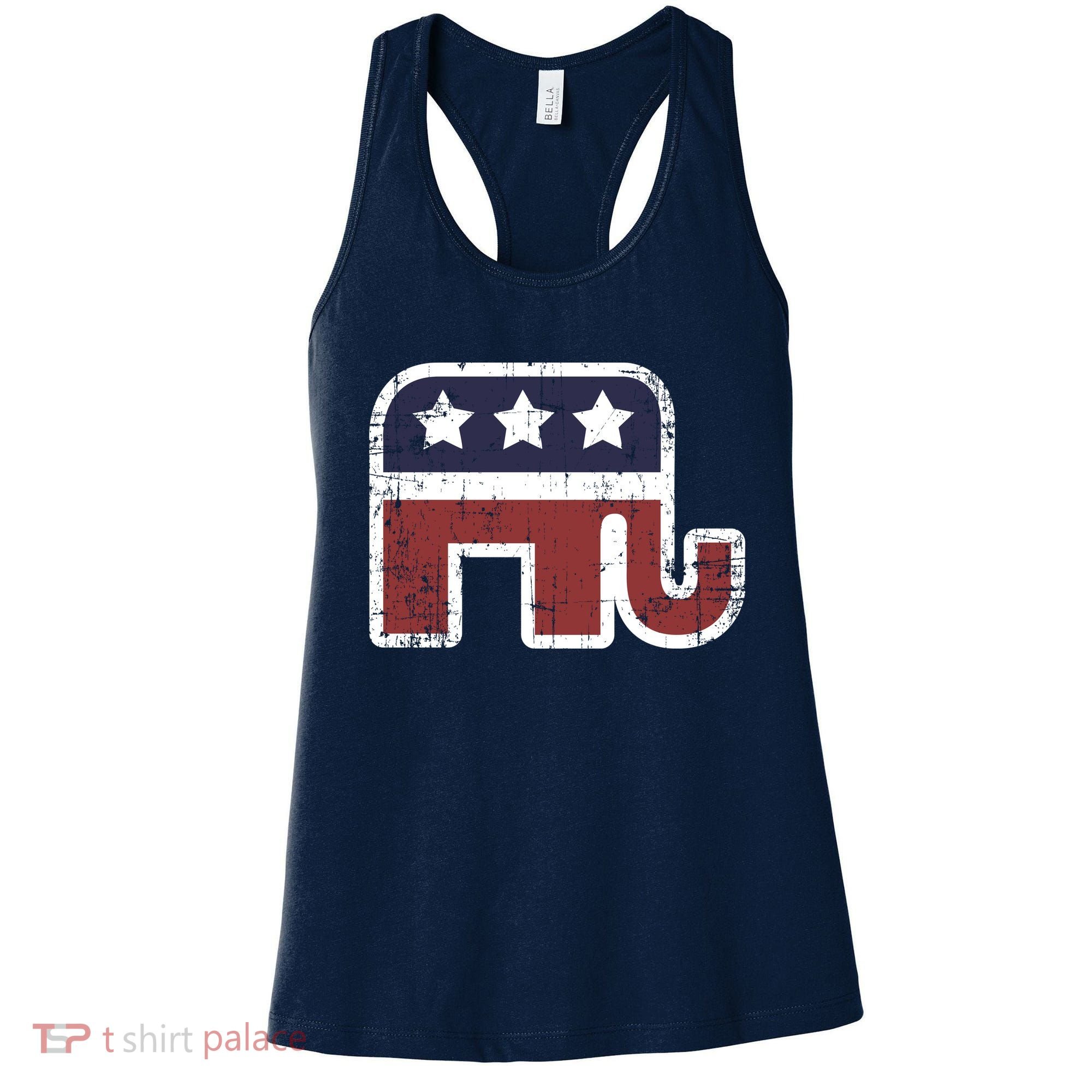 Republican Elephant Political Party Women's Tank Top