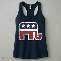 Republican Elephant Political Party Women's Tank Top thumb 3