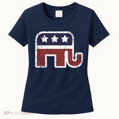 Republican Elephant Political Party Women's T-Shirt