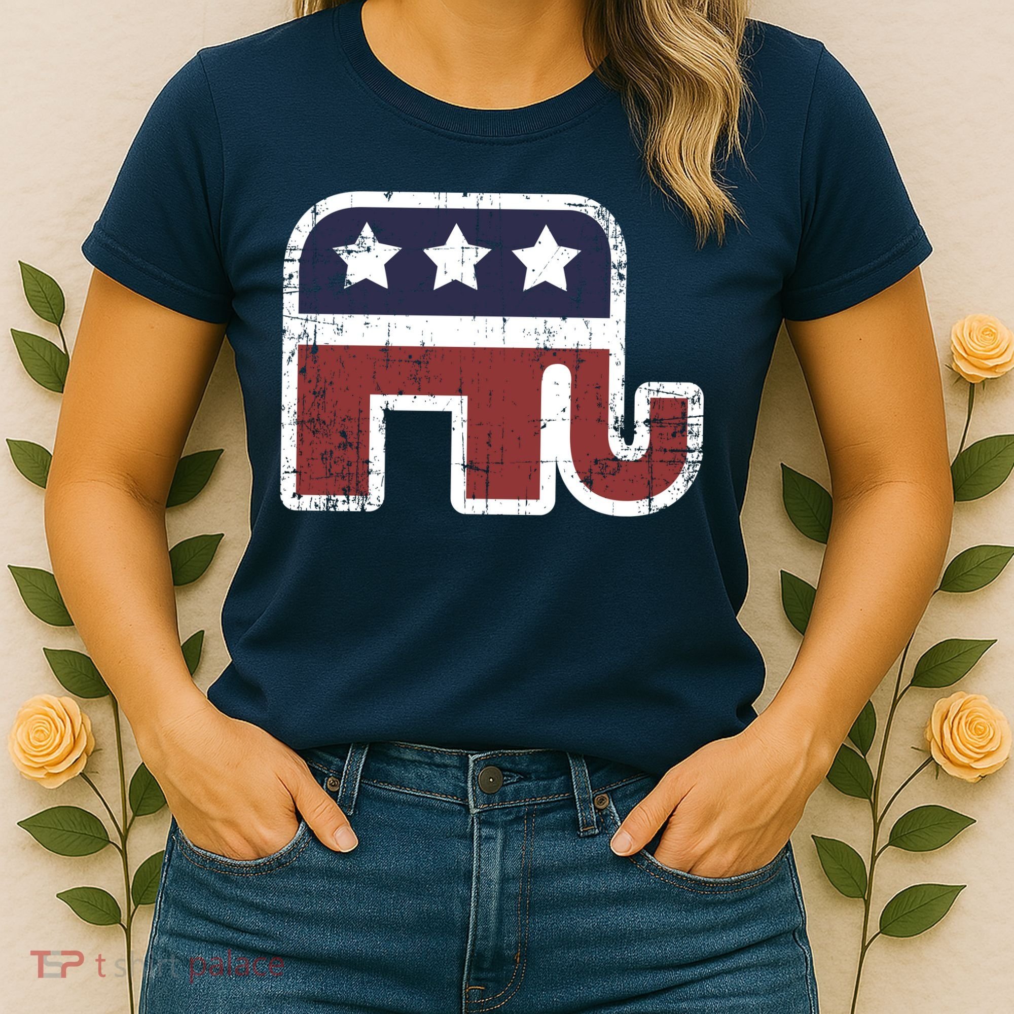 Republican Elephant Political Party Women's T-Shirt