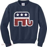 Republican Elephant Political Party Kids Sweatshirt thumb 0