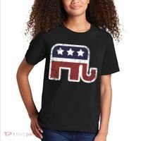 Republican Elephant Political Party Kids T-Shirt thumb 2