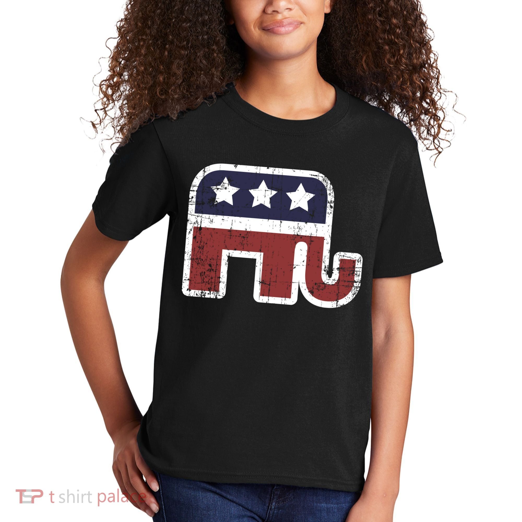 Republican Elephant Political Party Kids T-Shirt