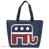 Republican Elephant Political Party Tote Bag thumb 0