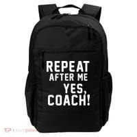 Repeat after me, YES COACH Backpack thumb 0