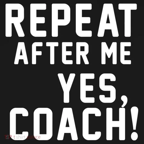 Repeat After Me Yes Coach Ornament