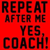 Repeat After Me Yes Coach Santa Hat thumb 1