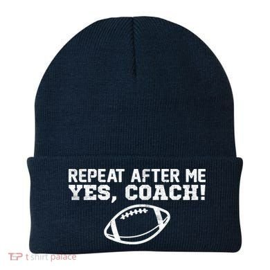 Repeat After Me Yes, Coach! Sports Beanie