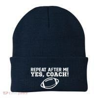 Repeat After Me Yes, Coach! Sports Beanie thumb 0