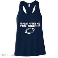 Repeat After Me Yes, Coach! Sports Women's Tank Top thumb 0