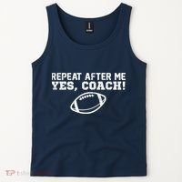 Repeat After Me Yes, Coach! Sports Tank Top thumb 2
