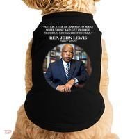 Representative John Lewis Tribute 1940-2020 Doggie Tank thumb 0