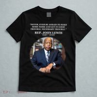 Representative John Lewis Tribute 1940-2020 T-Shirt thumb 5