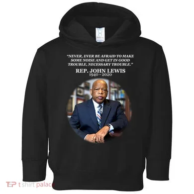 Representative John Lewis Tribute 1940-2020 Toddler Hoodie