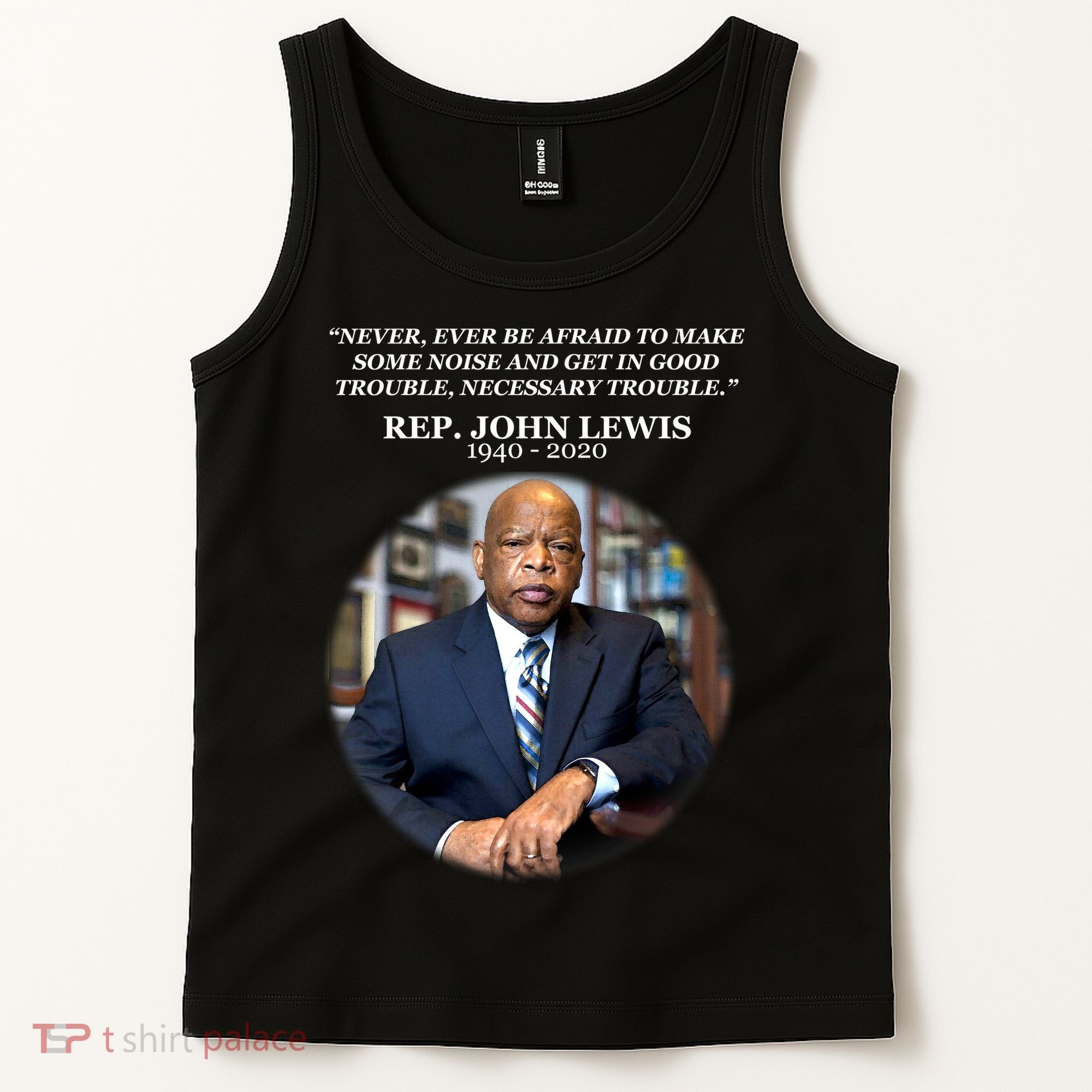 Representative John Lewis Tribute 1940-2020 Tank Top