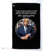 Representative John Lewis Tribute 1940-2020 Golf Towel thumb 0